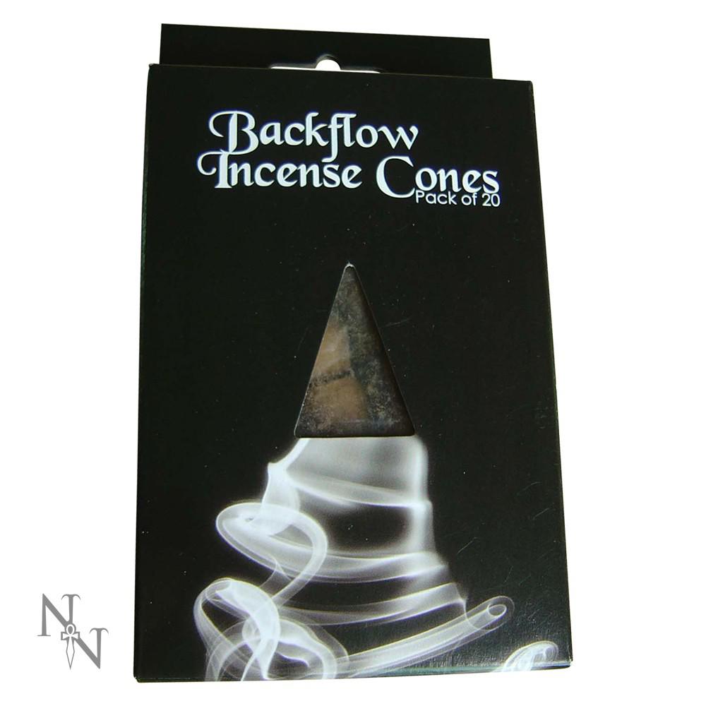 Nemesis Now - Sandalwood Weihrauchkegel - Backflow - Schwarz